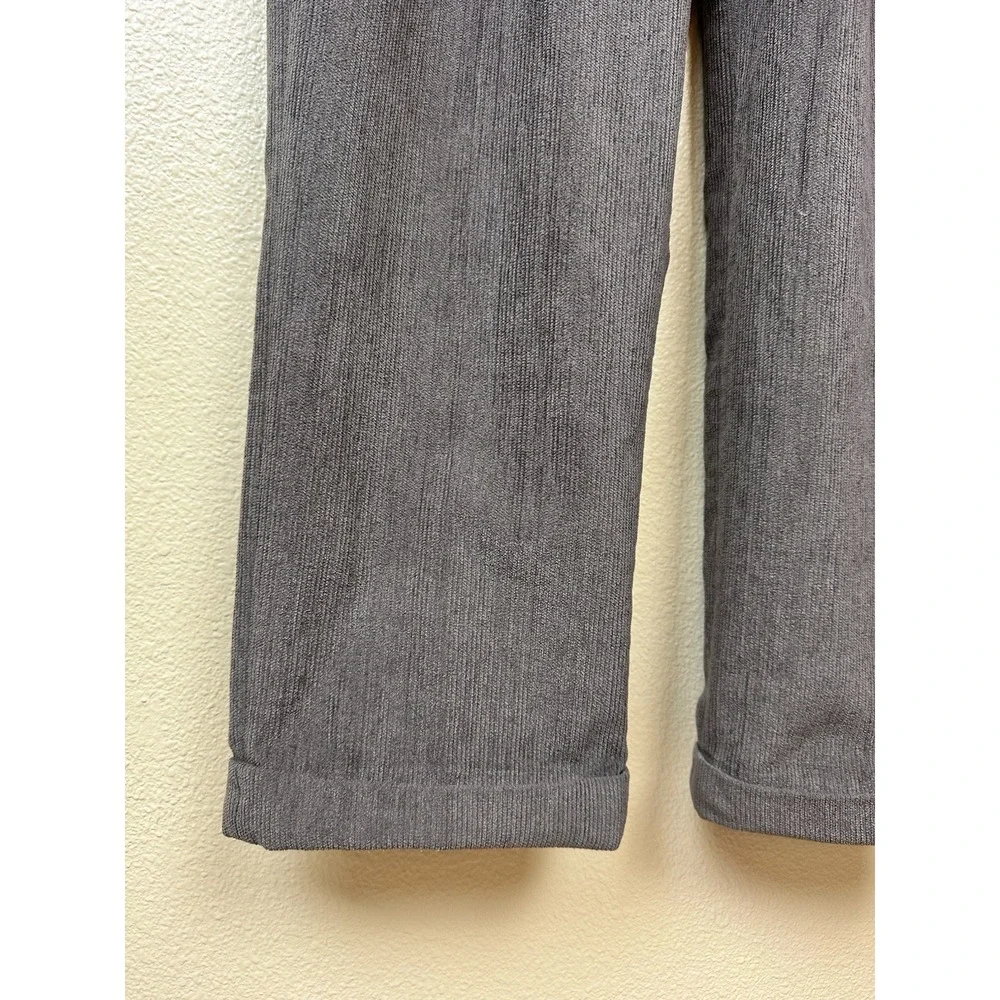 St. Croix Men's Pleated  Textured Wool Blend Pants 34x32 Straight Cuff Leg Brown